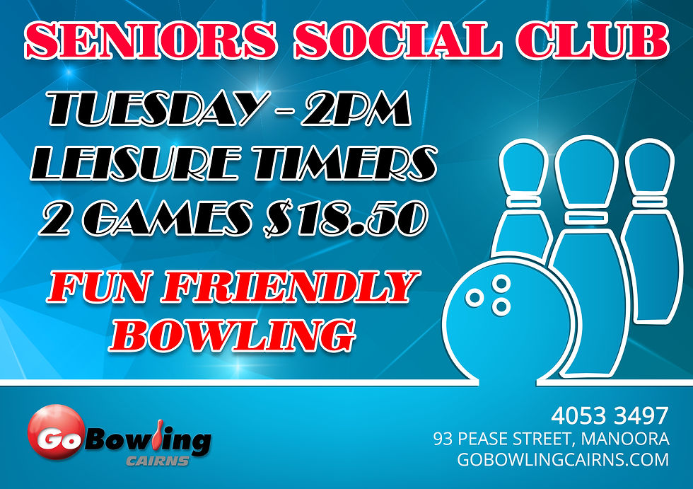 Tuesday Seniors gobowlingcairns
